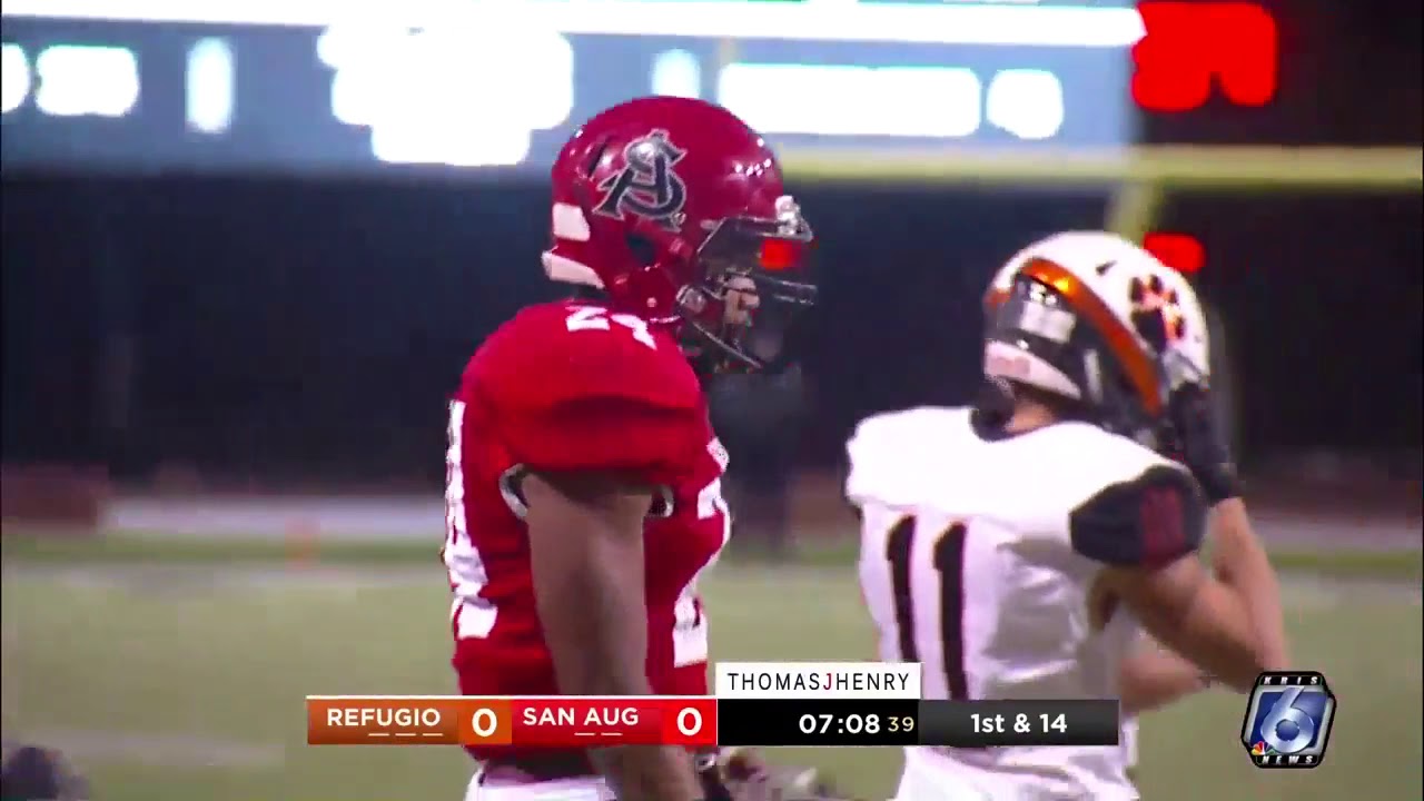 REPLAY: Refugio Bobcats VS San Augustine Wolves