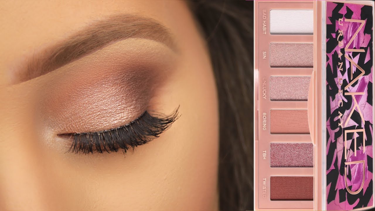 ПРОСТОЙ МАКИЯЖ ГЛАЗ ДЛЯ НАЧИНАЮЩИХ НА ЛЮБОЙ СЛУЧАЙ | УЧЕБНОЕ ПОСОБИЕ URBAN DECAY NAKED SIN | ЭЙМИ...