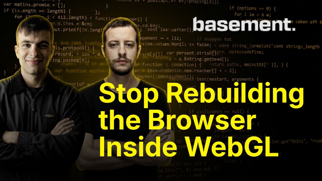 We Kept Rebuilding the Browser in WebGL - Turns Out We Don't Have To