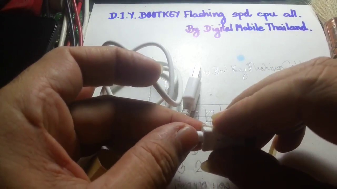 D.I.Y. Auto Boot Key Cable For Flashing MTK MStar SPD cpu