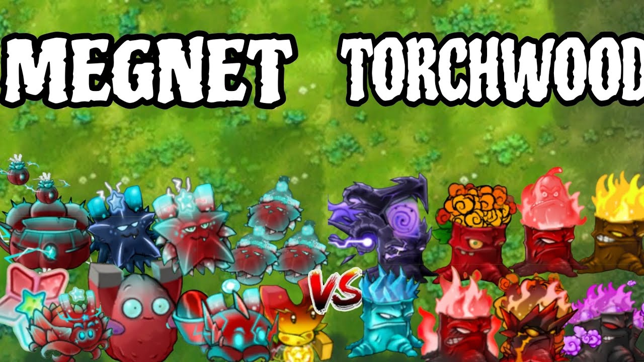 PvZ1 FUSION 3.3 CHALLENGE!!! Team MAGNET VS  Team TORCHWOOD l Who Will Win???