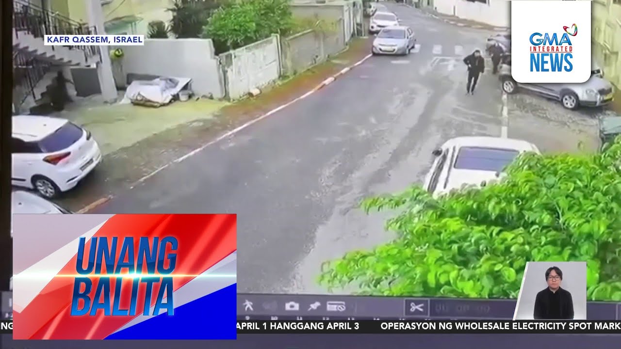 Isang komunidad sa Tel Aviv, tinamaan ng missile | Unang Balita