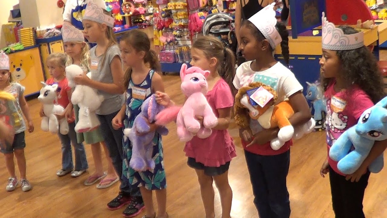 BUILD A BEAR PARTY!