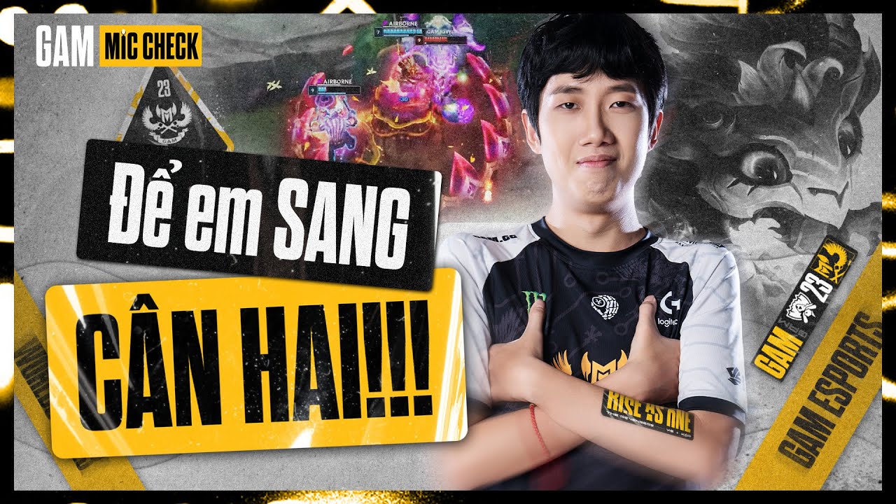 EM SANG LO HẾT! | MIC CHECK - GAM vs LLL (PLAY-IN STAGE) | WORLDS 2023