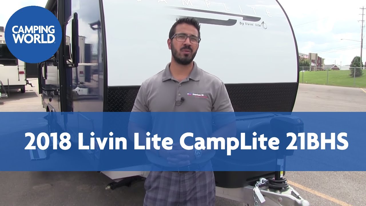 2018 Livin Lite CampLite 21BHS | Travel Trailer | Java & Blue - RV Review