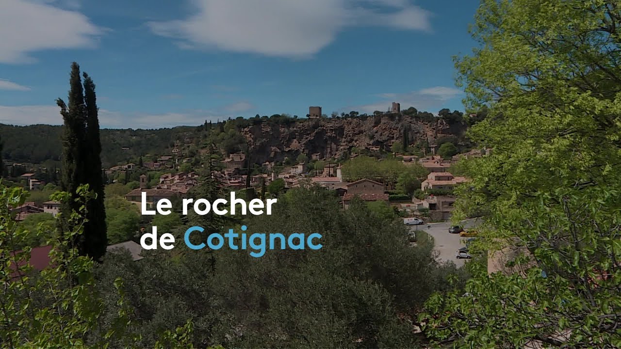 Richesses du Var : le rocher de Cotignac