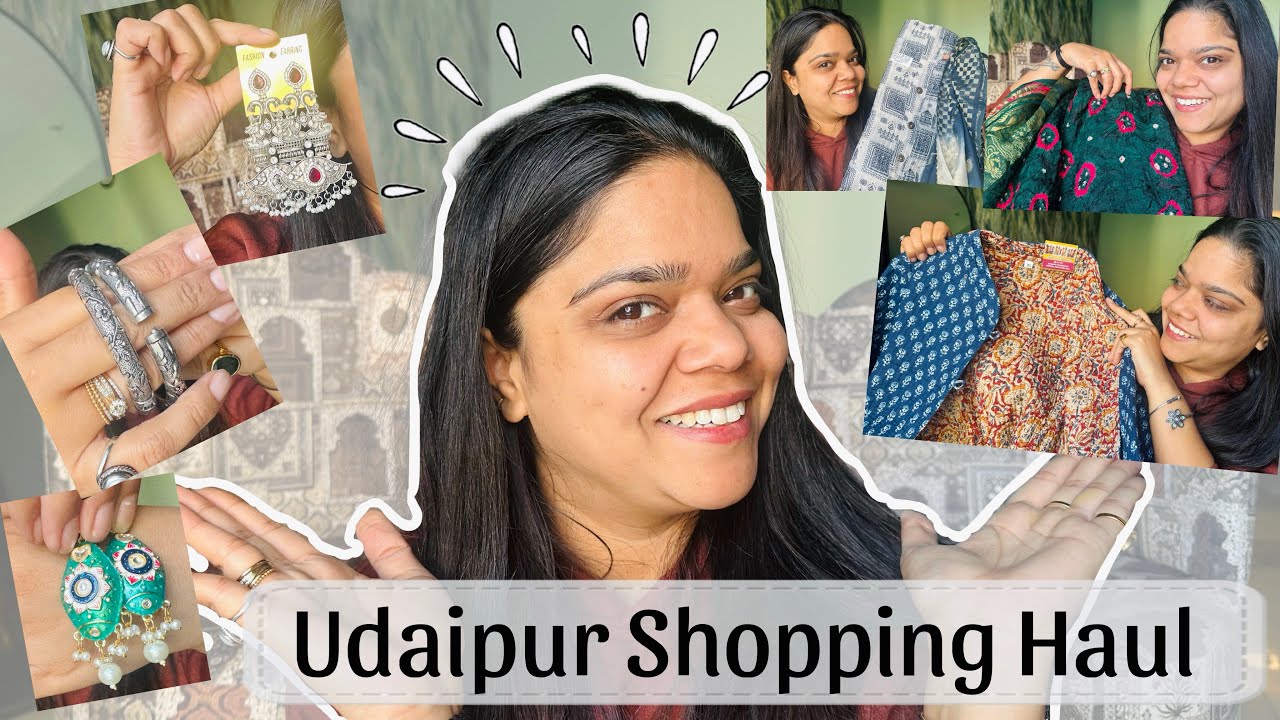 Udaipur shopping Haul | Rajasthani jewellery | Madhuri Sharma