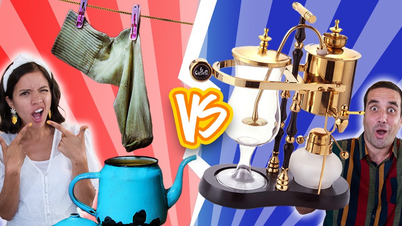 CAFÉ A LO POBRE VS CAFÉ CARO Y LUJOSO (CALCETÍN VS SIFÓN BELGA) - La Cooquette