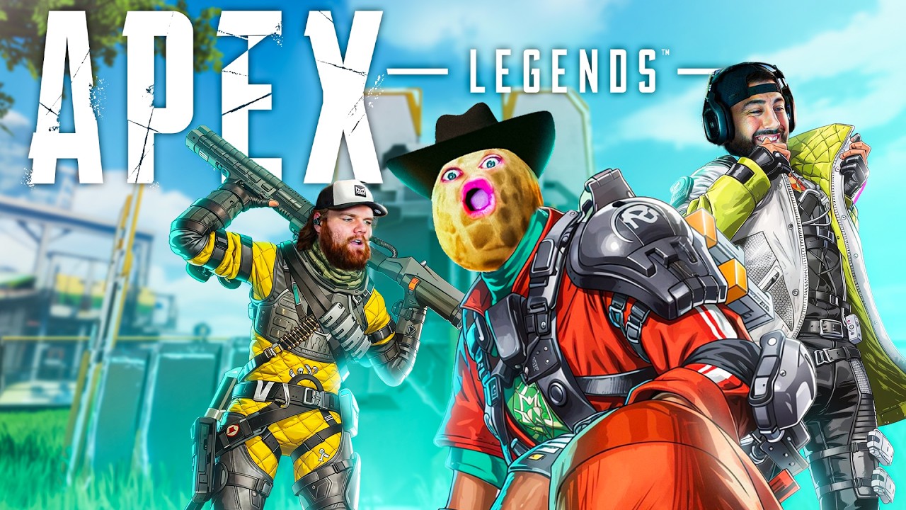 TheBurntPeanut Is Back in Apex w/ HutchMF & Nickmercs | Apex Legends
