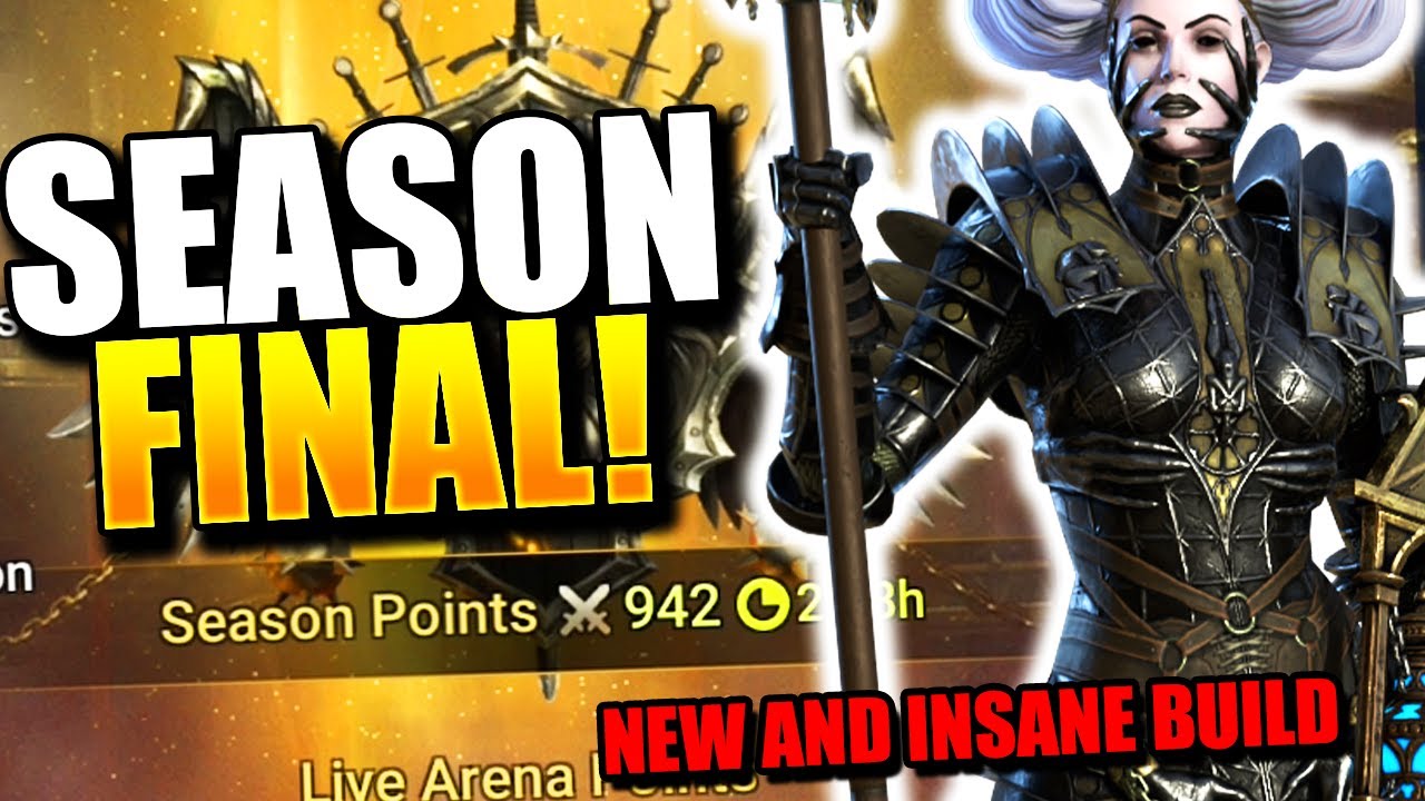 KRIXIA New Build is AMAZING! Live Arena Final Push | Raid: Shadow Legends