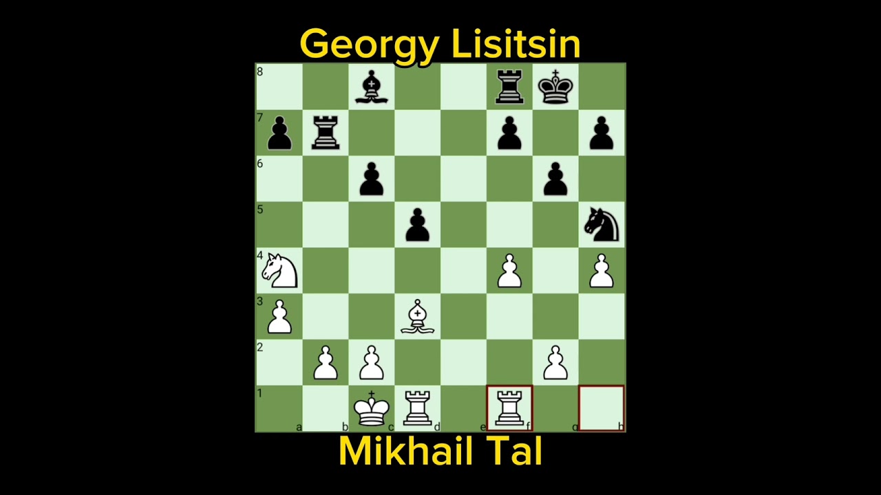 Tal's Best Chess Games Ever | Tal vs Lisitsin (1956)