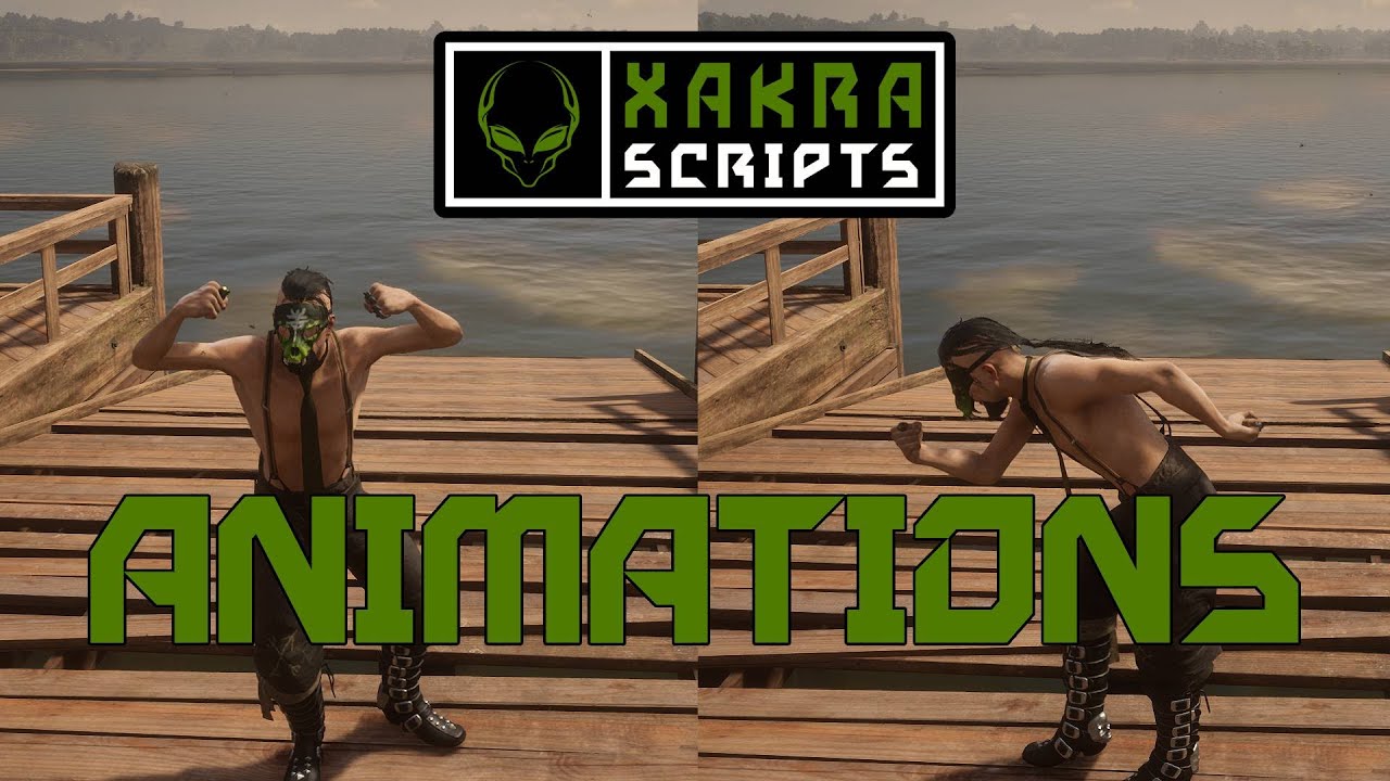 Animations menu - RedM