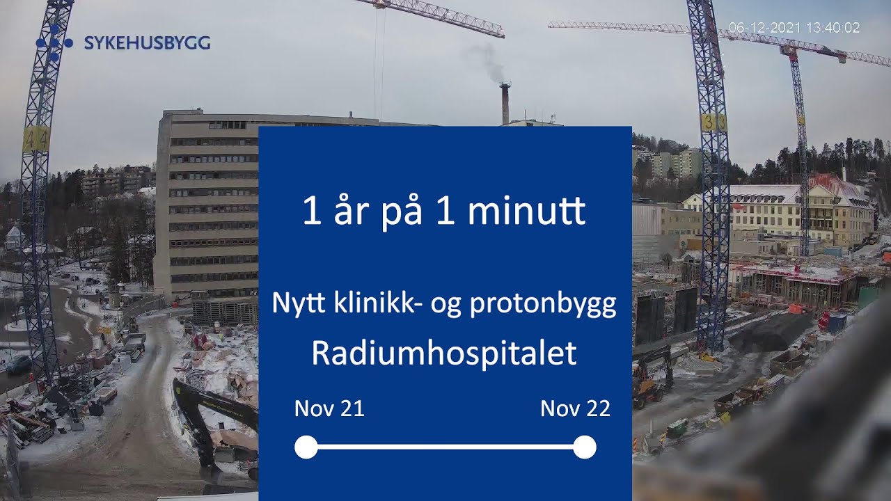 Ett &aring;r p&aring; ett minutt | Radiumshospitalet 2022