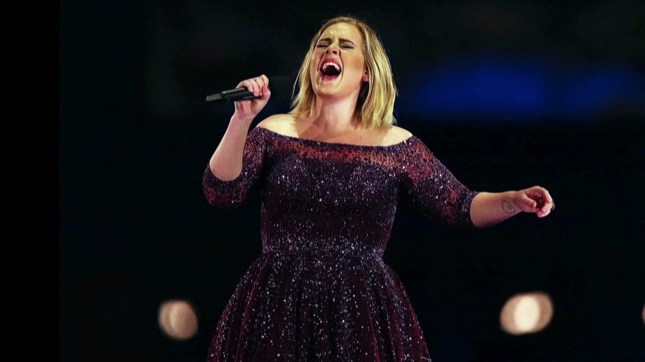 Adele - Hello instrumental (Studio Version) (Stadium Tour 2017)