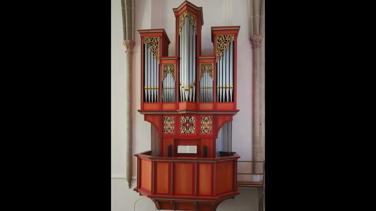 Fantasia in c, BWV 562 Bach, Koororgel Joriskerk