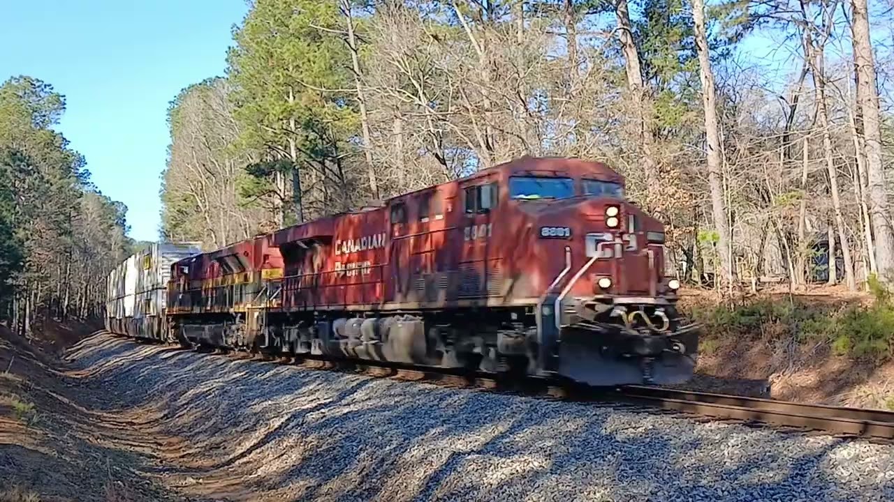 NS trains in Pell City AL 12/29-31/25