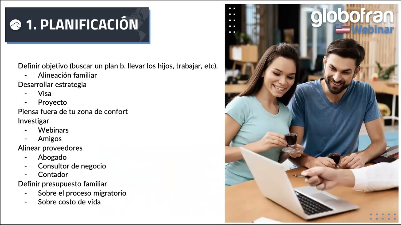 5 cosas que debes saber para aplicar a una visa de inversión con éxito a EE.UU. | Webinar Globofran