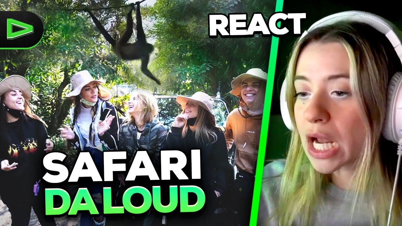 LOUD VOLTAN REAGINDO AO PRIMEIRO SAFARI DA LOUD!