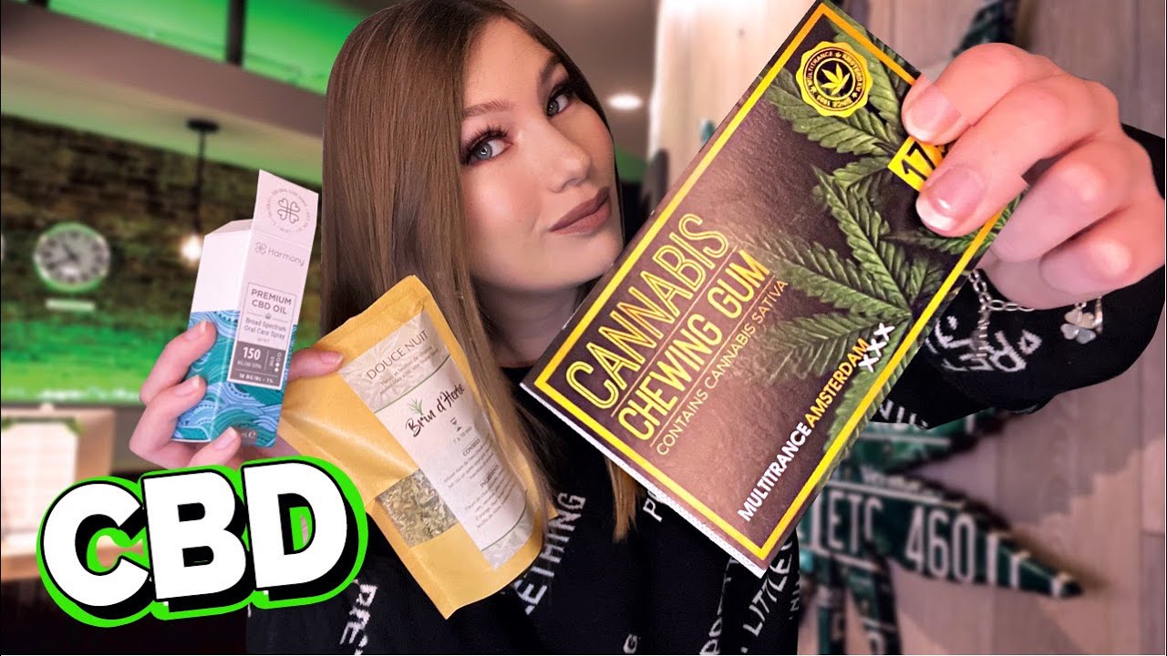 Je TESTE le CBD pour la 1&egrave;re FOIS 🌱 + BILAN