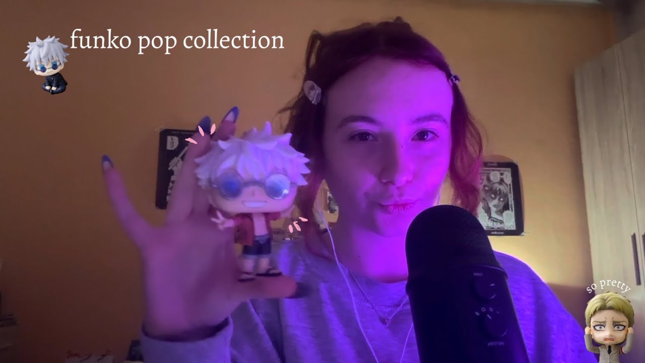 asmr funko pop collection ☆(scratching, tapping & whispering)