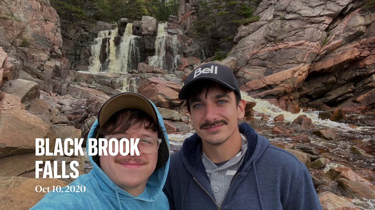 Black Brook Falls/Beach - Cape Breton Nova Scotia