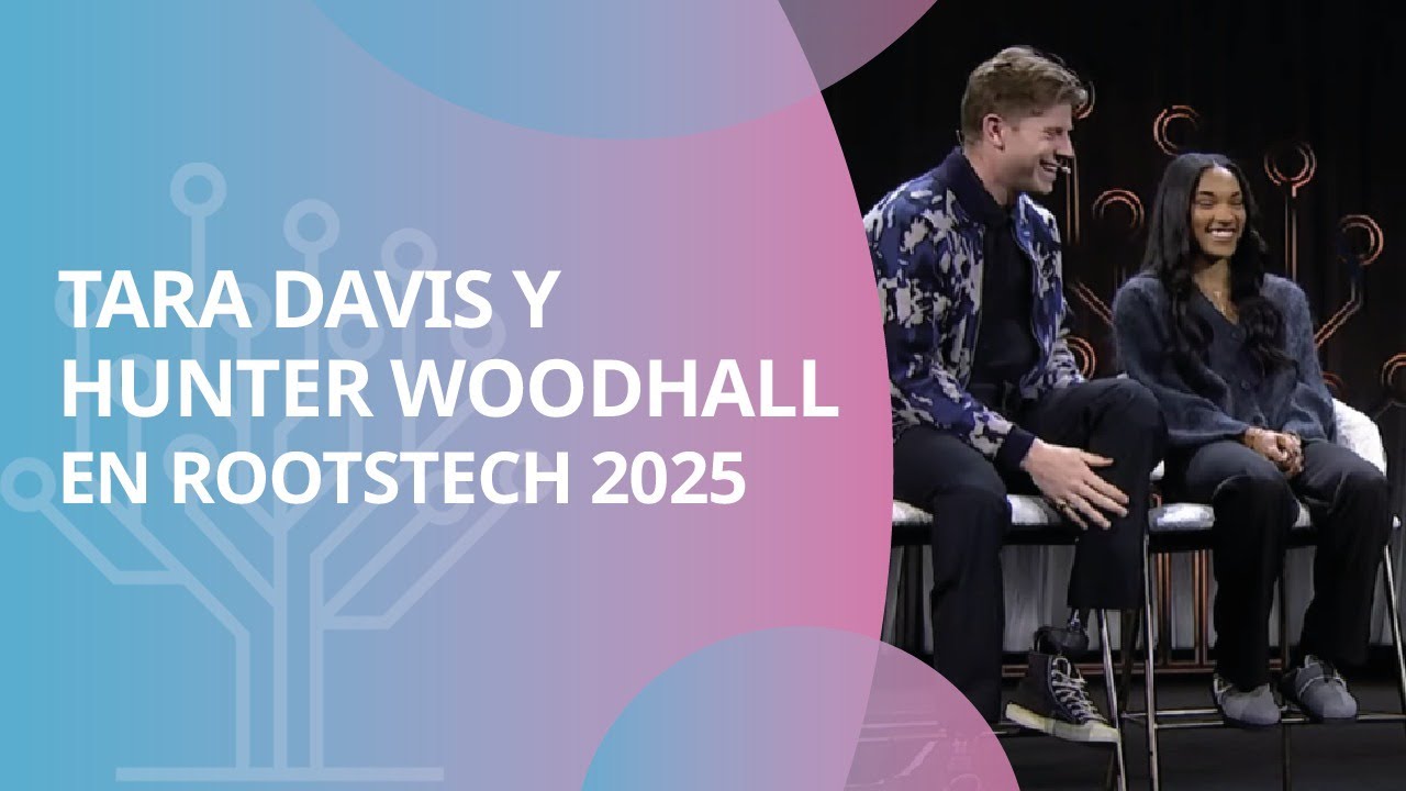 Participación de Tara Davis y Hunter Woodhall en RootsTech 2025