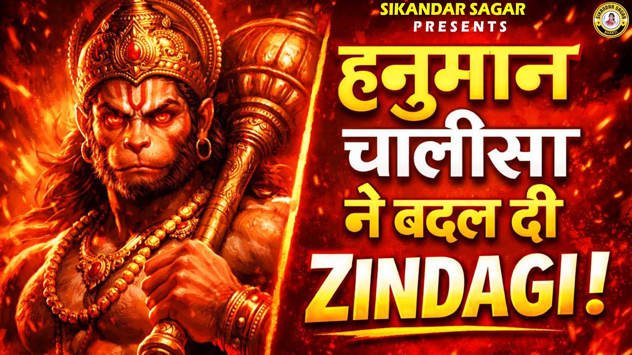श्री हनुमान भक्ति - आज अपने घर में ये हनुमान चालीसा चलाकर रखें और चमत्कार खुद देखें | Hanuman Ji