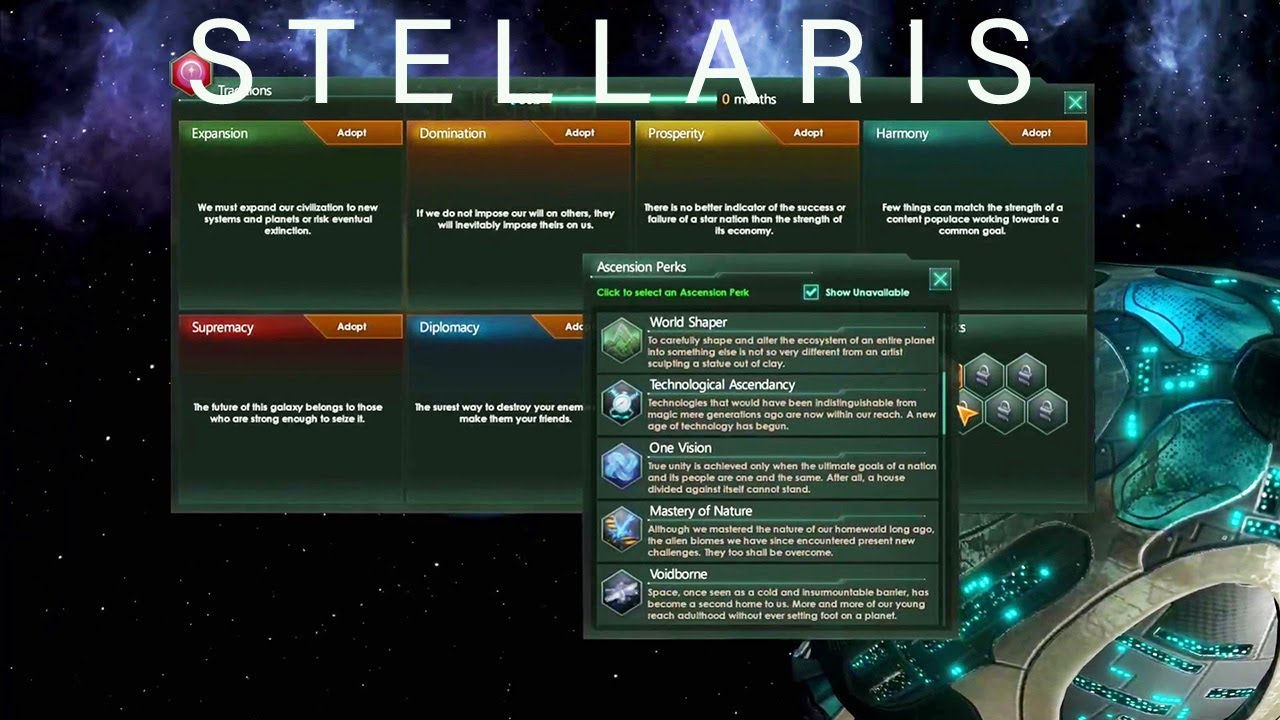 Six Best Stellaris Ascension Perks