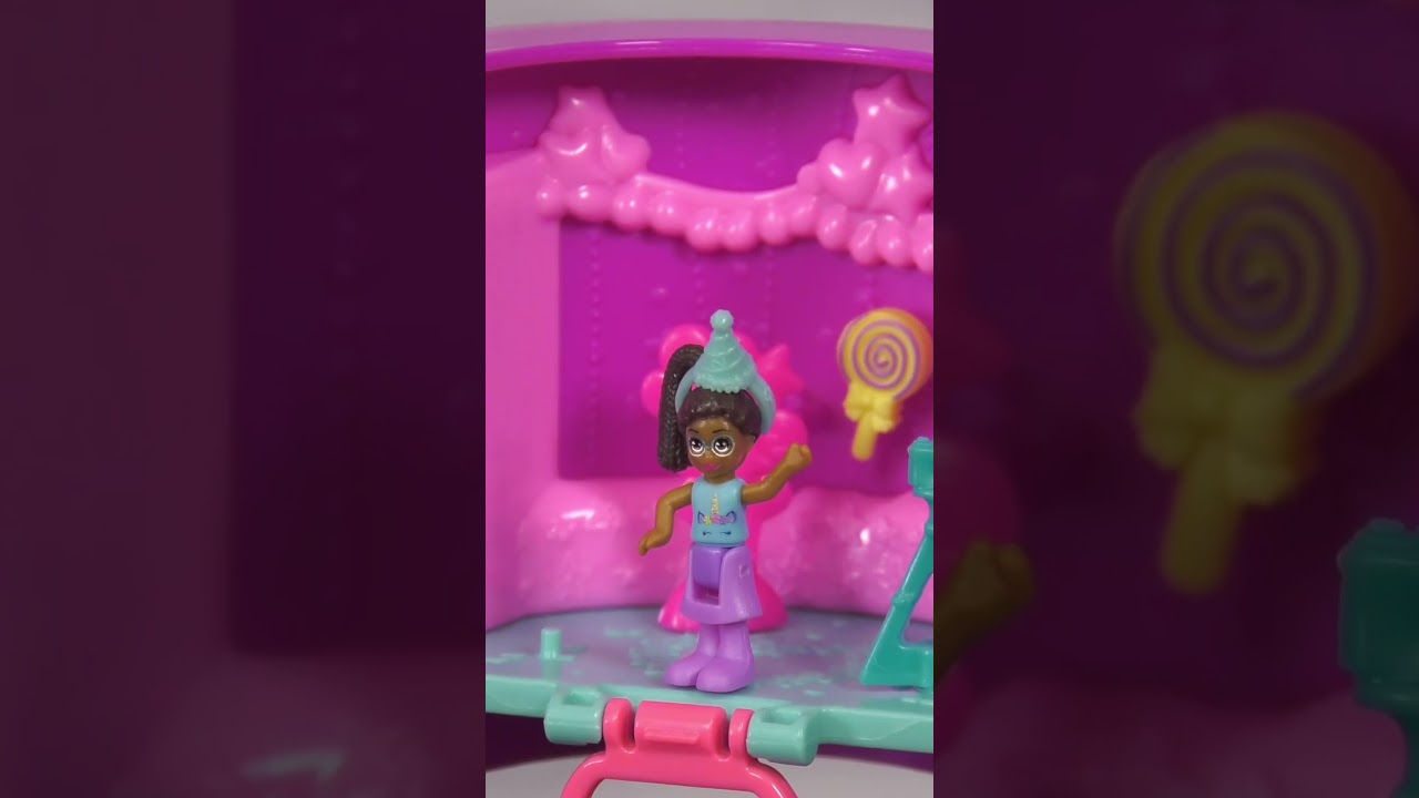 Polly Pocket Spin 'N Surprise Birthday Set from Mattel Review! #shorts