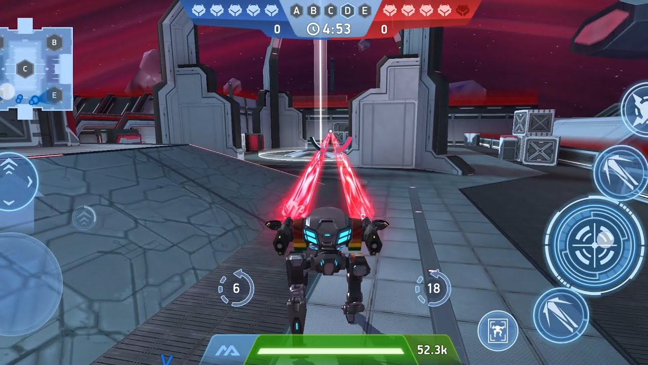 I just got new burrow beam 8 🔥 in just 2 spins 💀 ☠️ #gaming | mecharena | #vedio