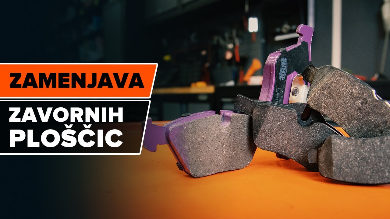 Kako zamenjati zavorne plo&scaron;čice [VIDEO VODNIK AUTODOC]