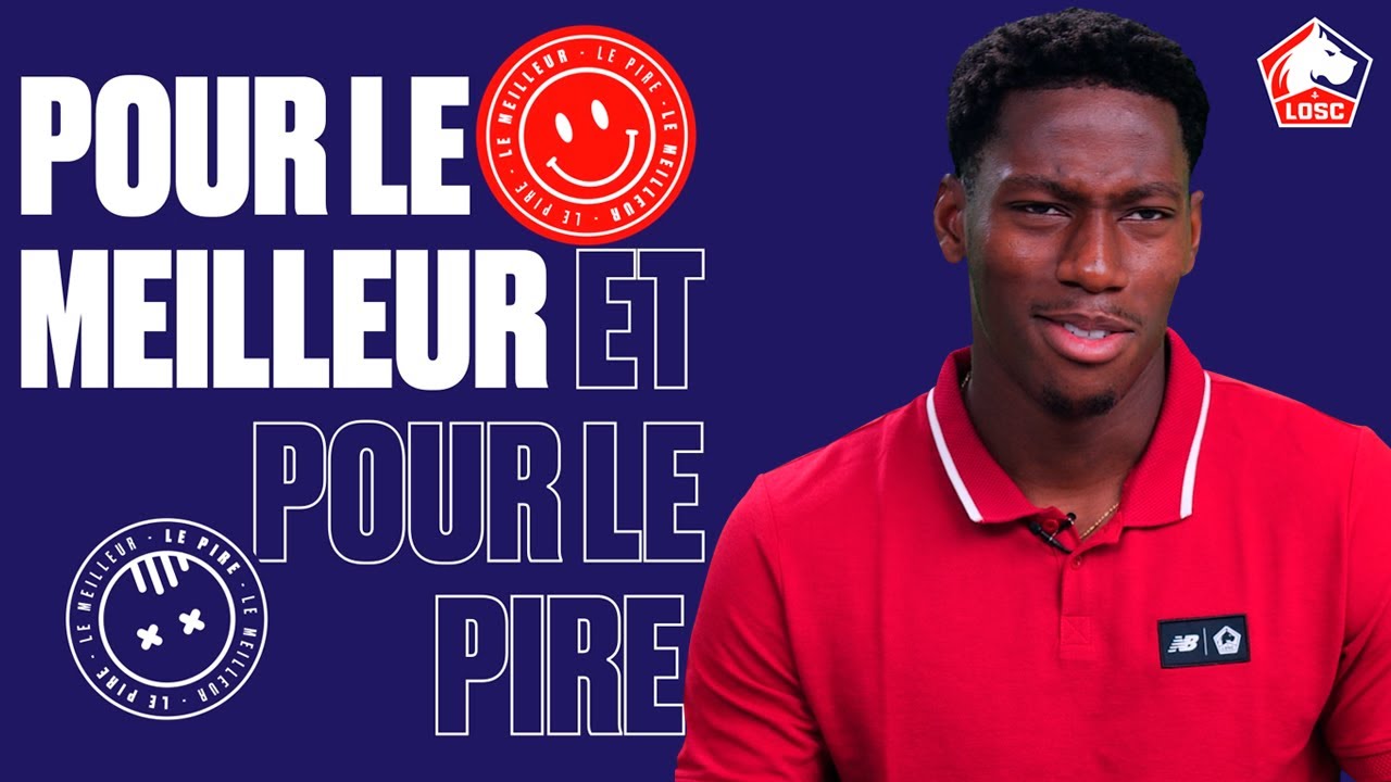 TITRE AVEC LE LOSC, CHANSON HONTEUSE, SON PIRE DATE : Jonathan David, pour le meilleur et le pire  😂
