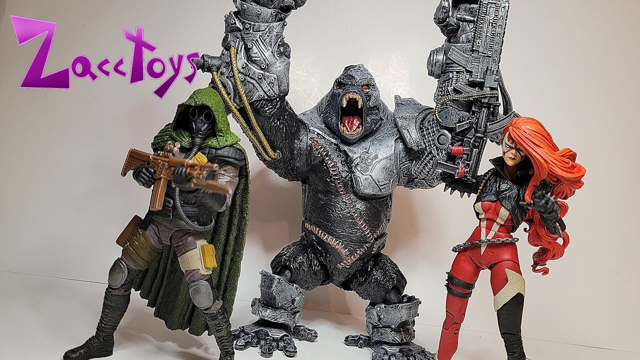 McFarlane Toys Spawn Line Wave 2 Soul Crusher, She-Spawn and Cygor Action Figure Reviews!