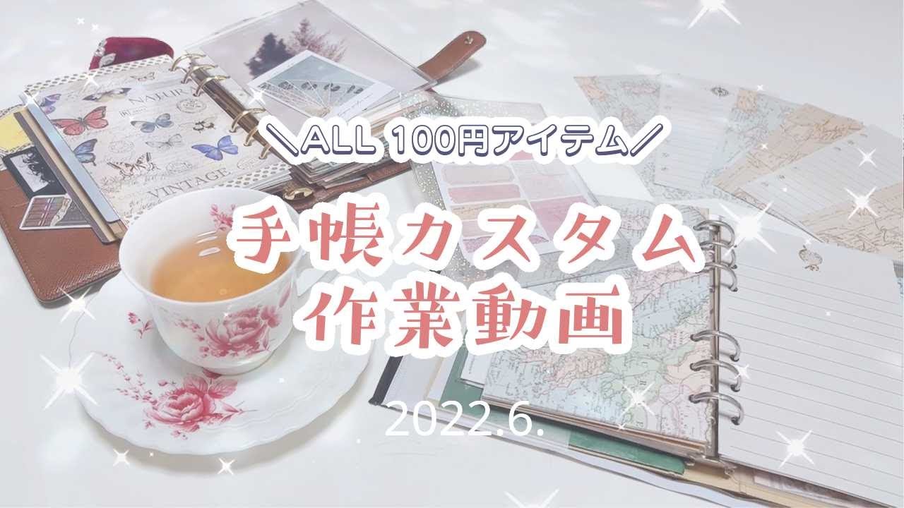 システム手帳カスタム.+*　軟質カードケースや便箋をリフィルに