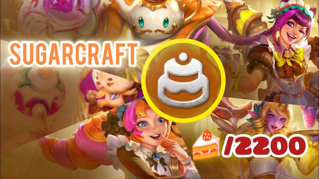 เค้กแสนอร่อย Sugarcraft เค้ก/2200 [ TFT SET12 ]