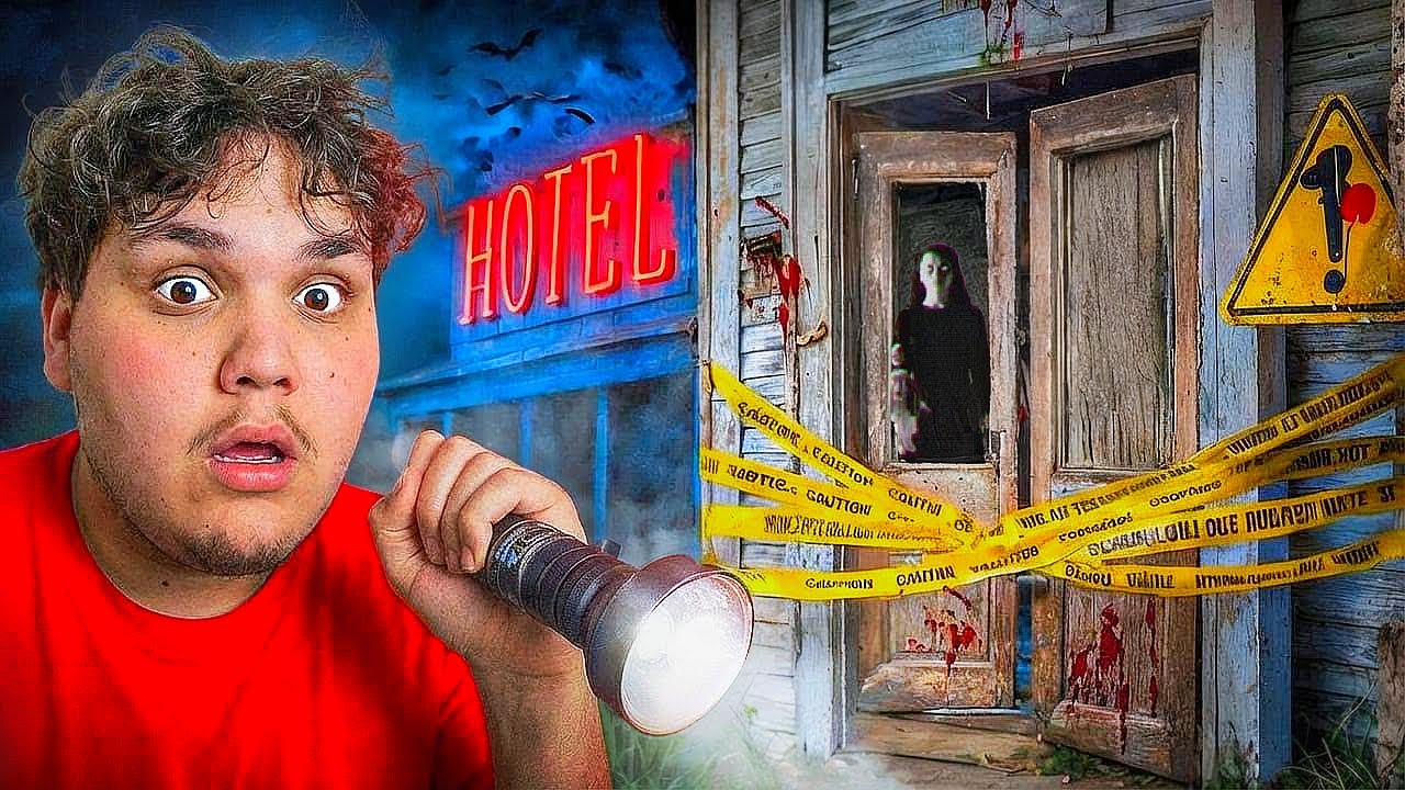 PŘEŽIL JSEM 3 NOCI V PROKLETÉM HOTELU 