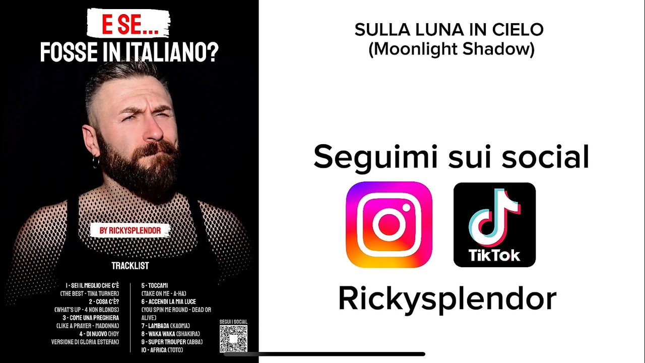 Moonlight Shadow - ￼versione italiana (Sulla luna in cielo) by Rickysplendor