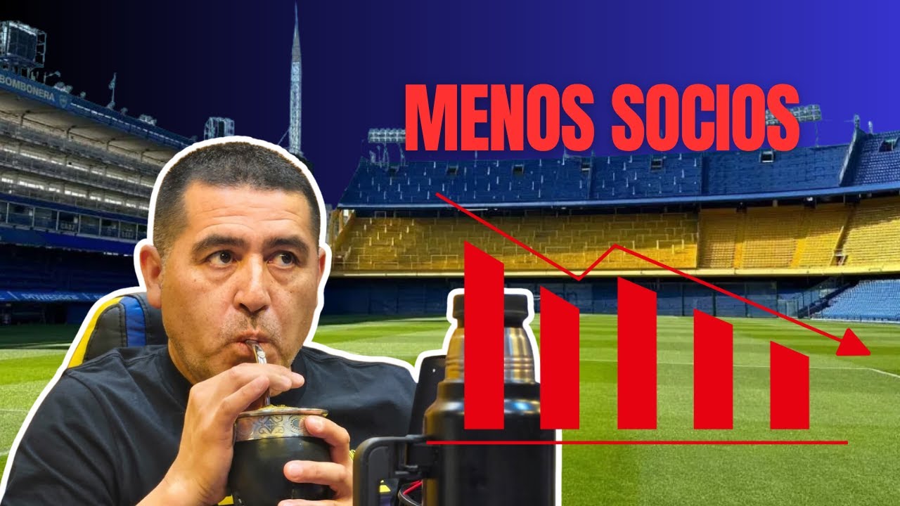 ¡BOCA PIERDE 40.000 SOCIOS!
