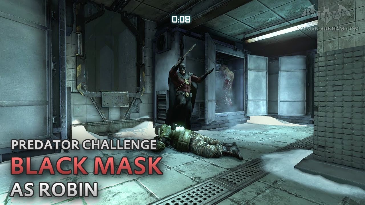 Batman: Arkham City - Black Mask [as Robin] - Predator Challenge