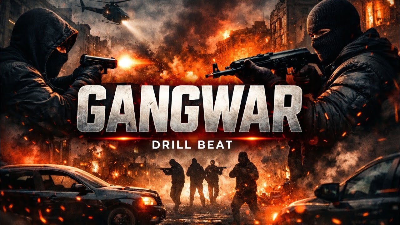 GANGWAR Drill Beat | Hard Dark UK Drill Type Beat 2026 | Aggressive Gangsta Drill Instrumental