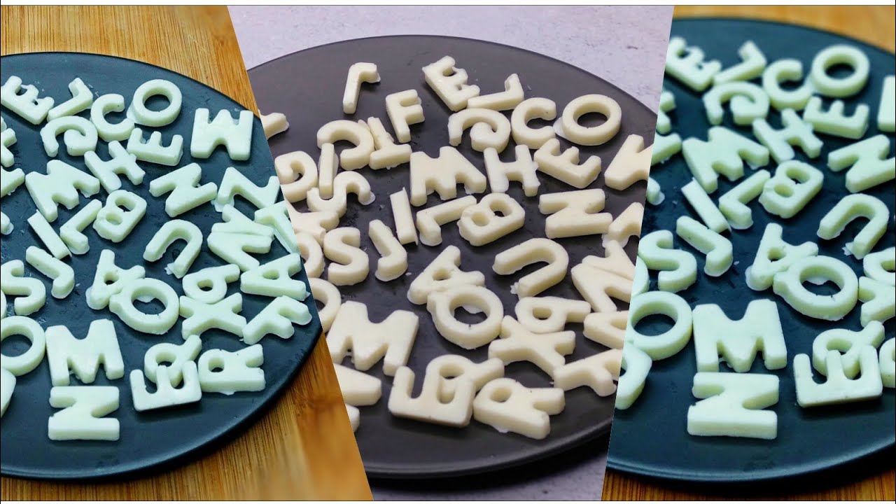 Chocolate Alphabet Toppers | How to make Chocolate Letter & Number | Corner Cooks