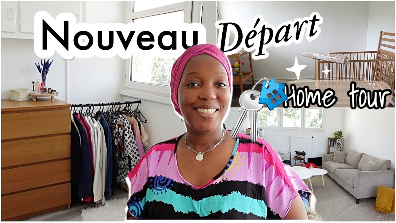 🏠 mon HOME TOUR 🏷️ un NOUVEAU DÉPART pour nous 🍃