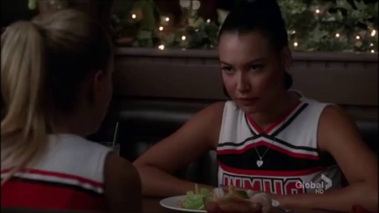 Glee   Santana wishes Brittany will hold her hand 3x04
