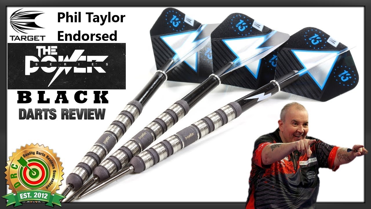 Обзор дротиков Target Phil Taylor The Power Series Black Darts
