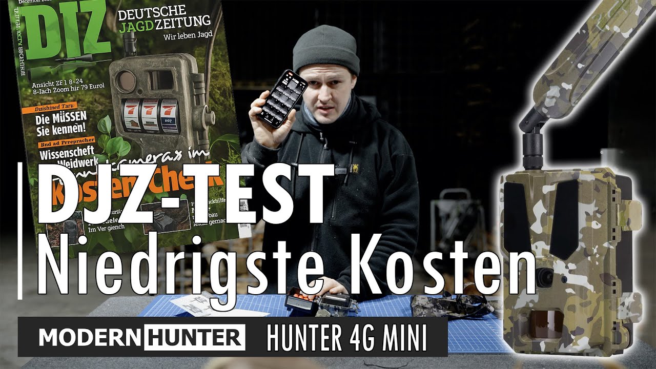 FDJ | Diese Wildkamera schlägt teurere Modelle! | MODERNHUNTER Mini 4G - die beste Preis-Leistung!