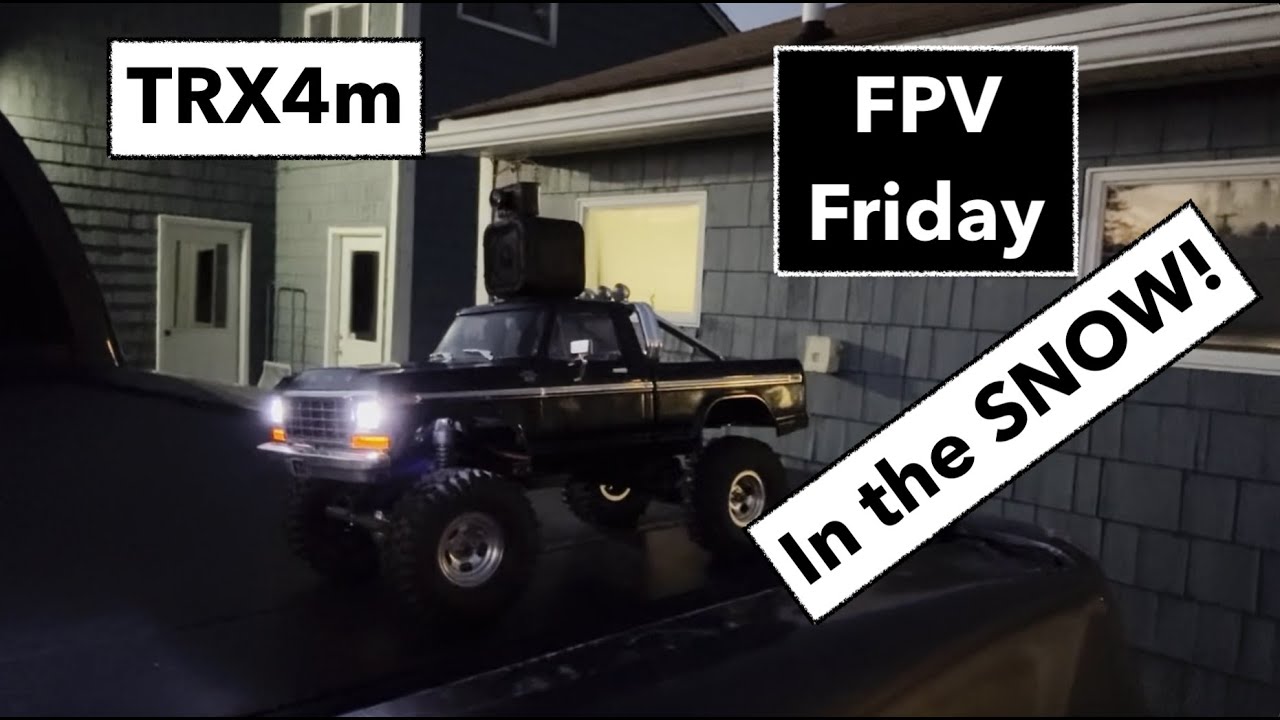 FPV Friday TRX4m Pile of snow