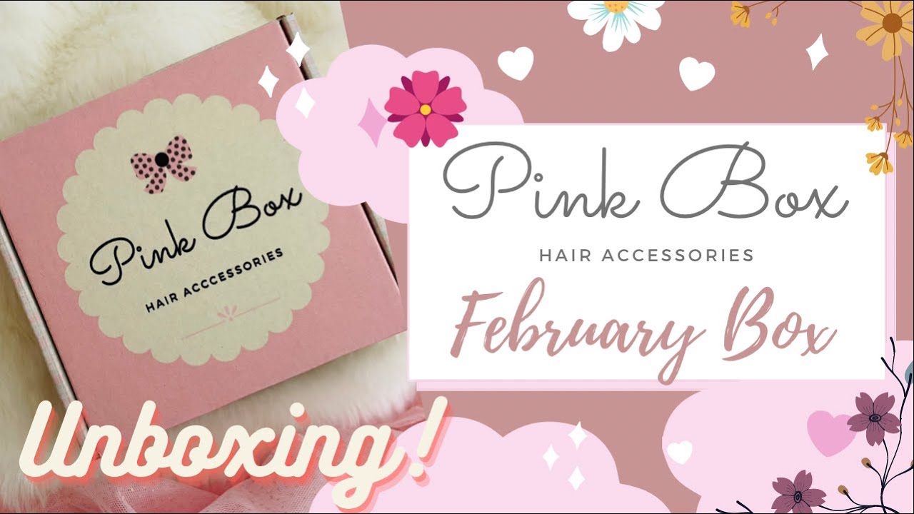 February Pink Box Hair Accessories