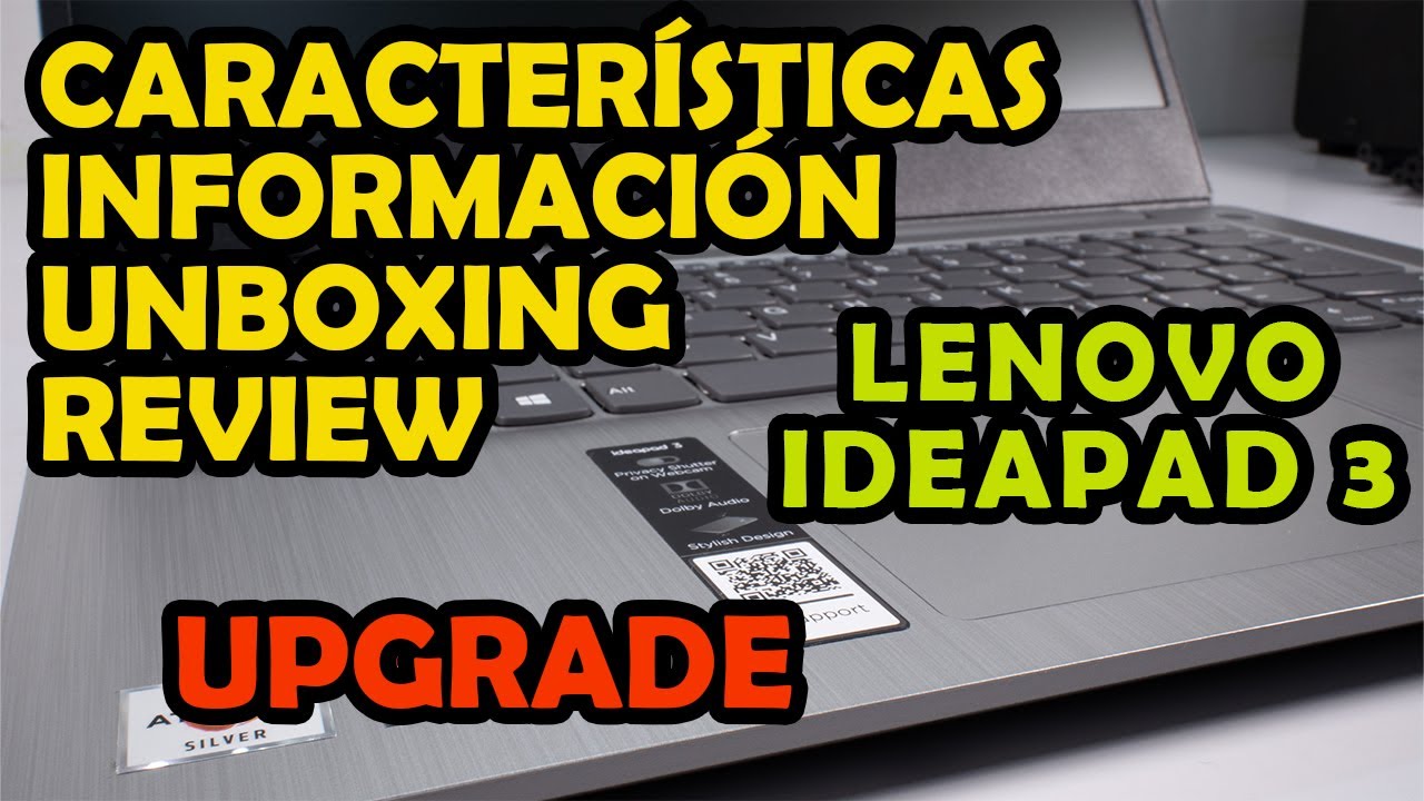 Ноутбук💻Lenovo Ideapad 3 Series | Распаковка📦Обзор | Обновление | Информация ⌨️🖱️ | Тест 📸🌡️🎤🔊