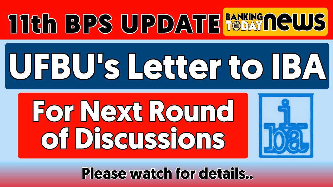 UFBU Letter to IBA | Banking Today