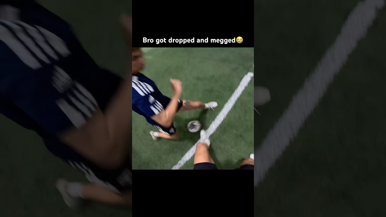 Dirty meg in indoor soccer😭 First person indoor soccer #football #soccer #futbol #pov #shorts